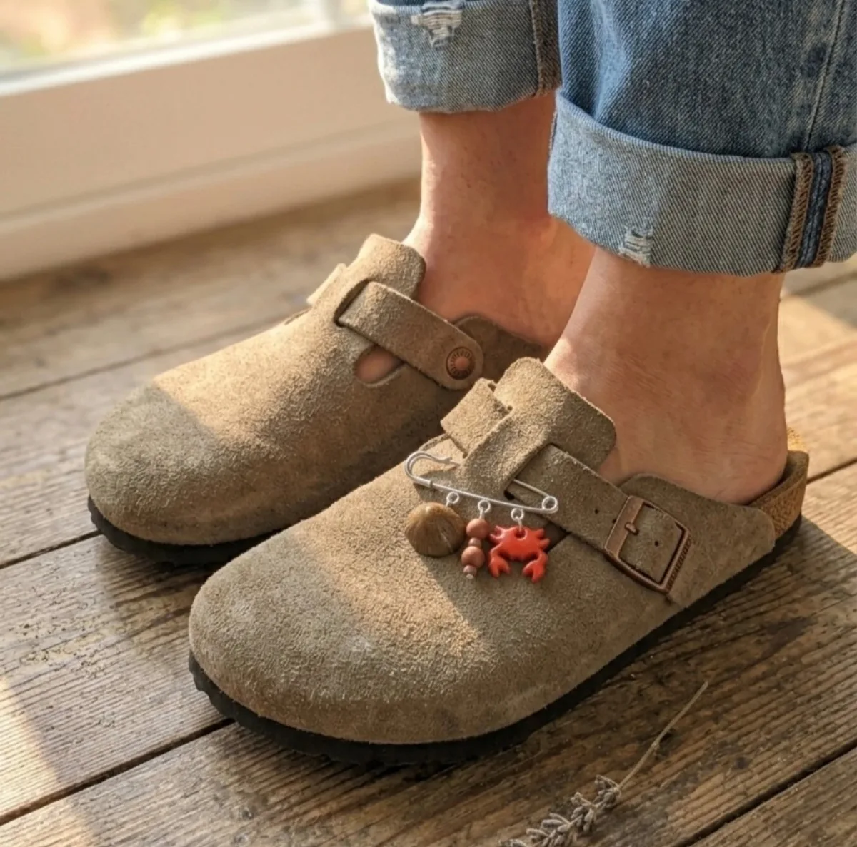 Broche noix de coco et crabe 🦀 – bijou artisanal broches