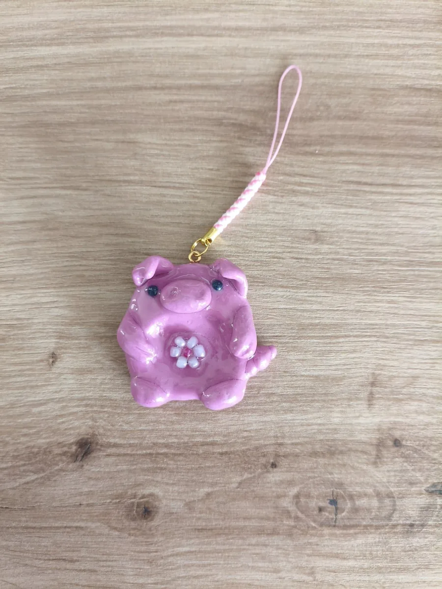Worry stone, chris P bacon – bijou artisanal bijoux de sac, worry stone