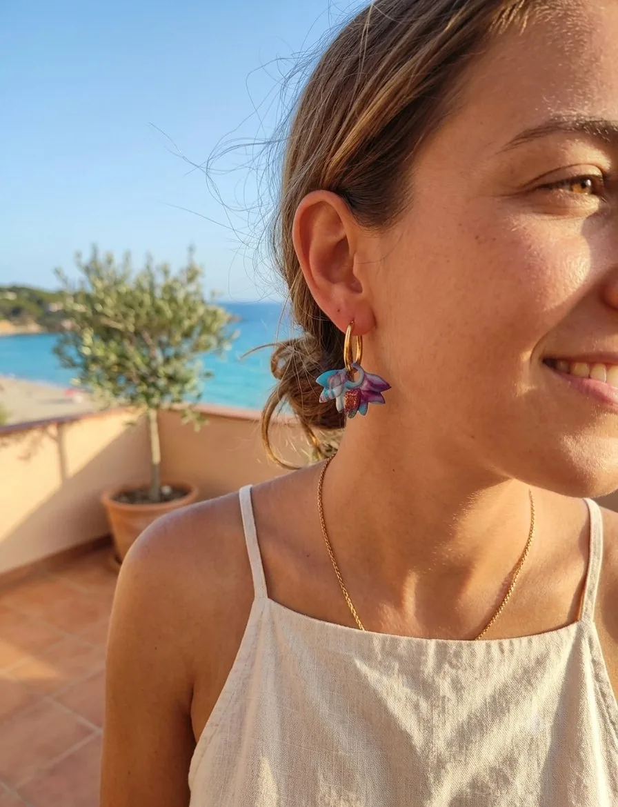 cigales d été  – bijou artisanal printemps-été