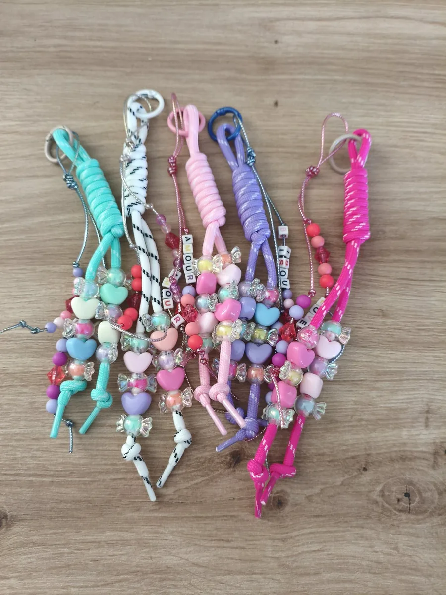 Attache sac kawaii  – bijou artisanal bijoux de sac, worry stone