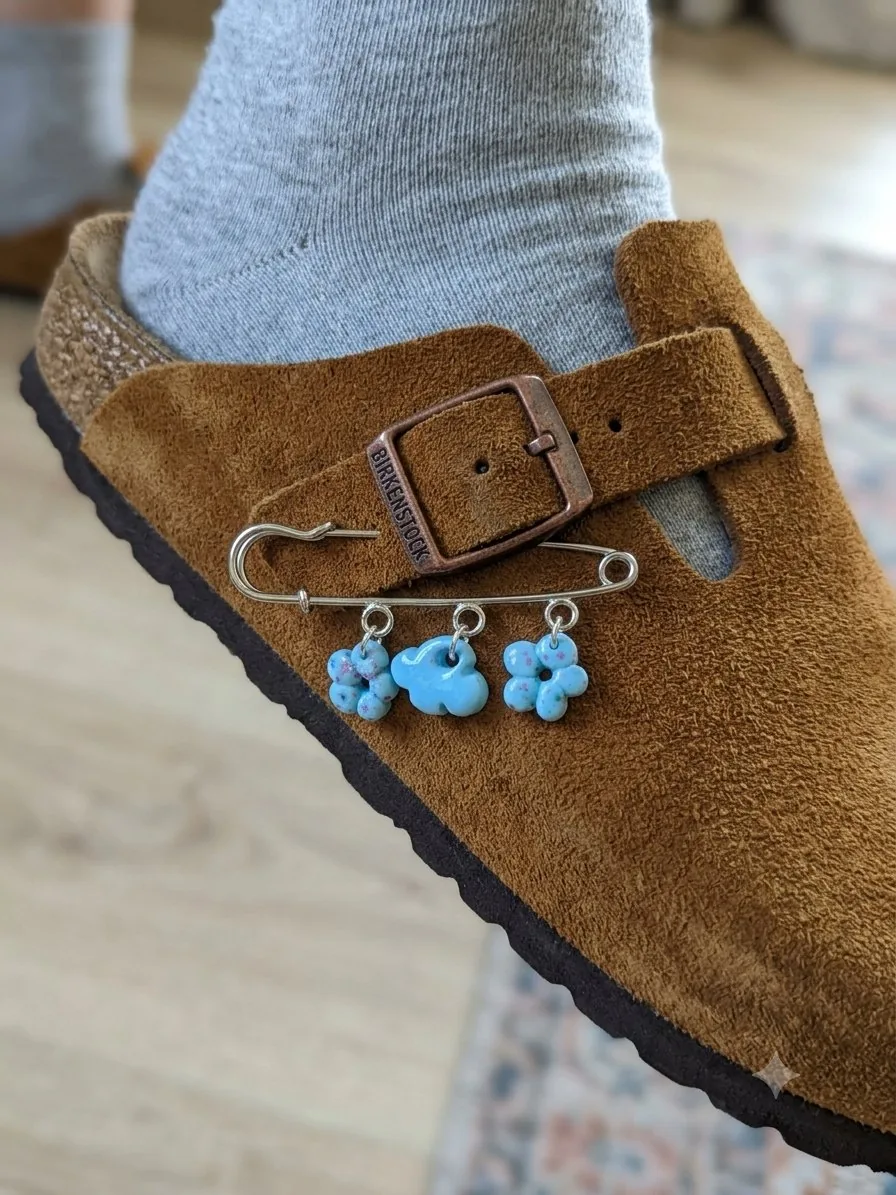 Broche petite fleur  – bijou artisanal broches