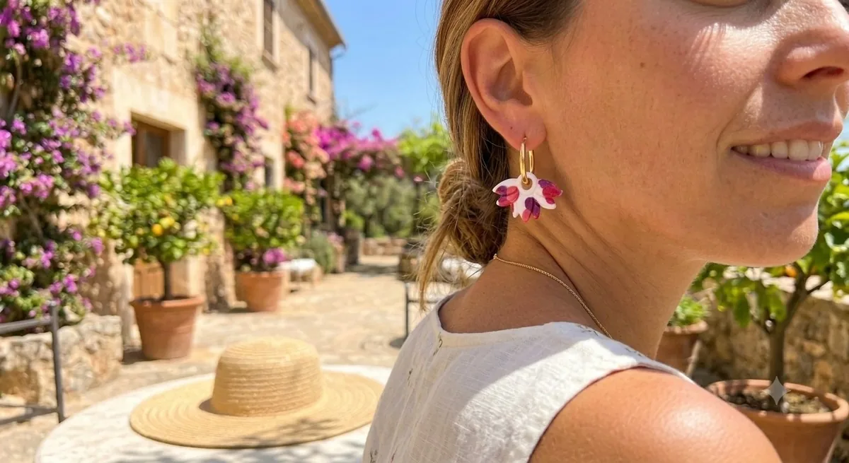 cigales d été  – bijou artisanal printemps-été
